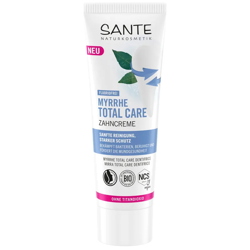 Sante Total Care Fluorid-mentes mirhás fogkrém – 75ml Nézd meg most