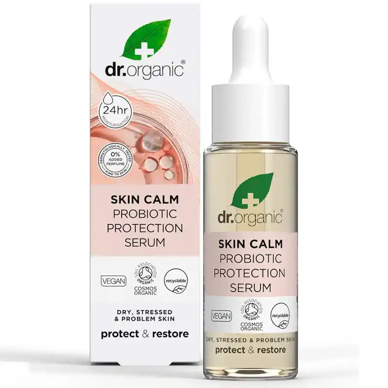 Dr. Organic Skin Calm Probiotikus bőrvédő szérum – 30ml Vedd meg most