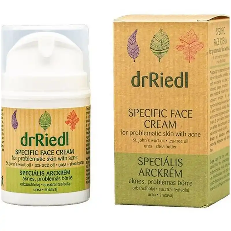 Expressz szállítás drRiedl Speciális arckrém aknés, problémás bőrre – 50ml