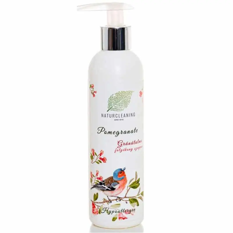 NaturCleaning Gránátalma folyékony szappan – 250ml Végkiárusítás