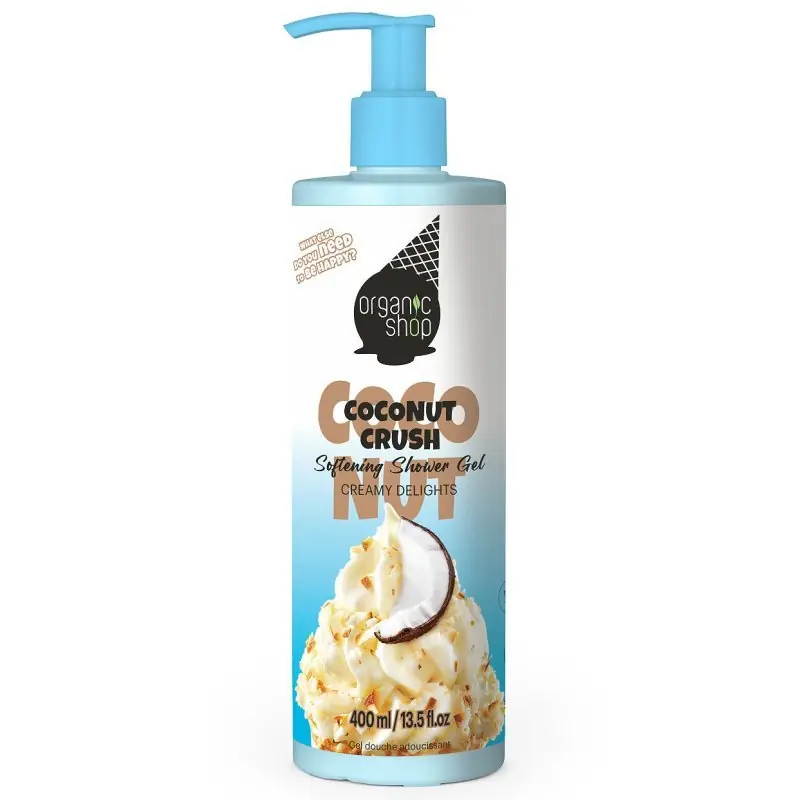 Prémium Organic Shop Kókusz fagyi Puhító tusfürdő gél – 400ml