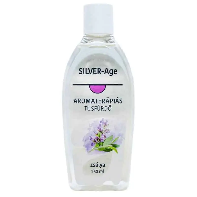 SILVER-Age Aromaterápiás Tusfürdő zsálya – 250ml Utolsó esély