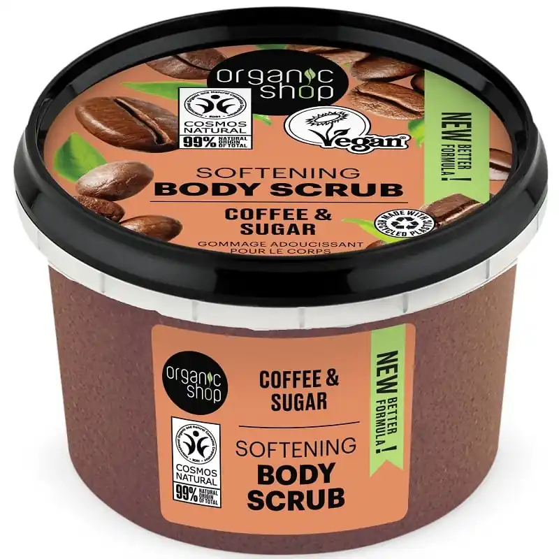 Organic Shop Brazil kávé Cukros testradír – 250ml Expressz szállítás