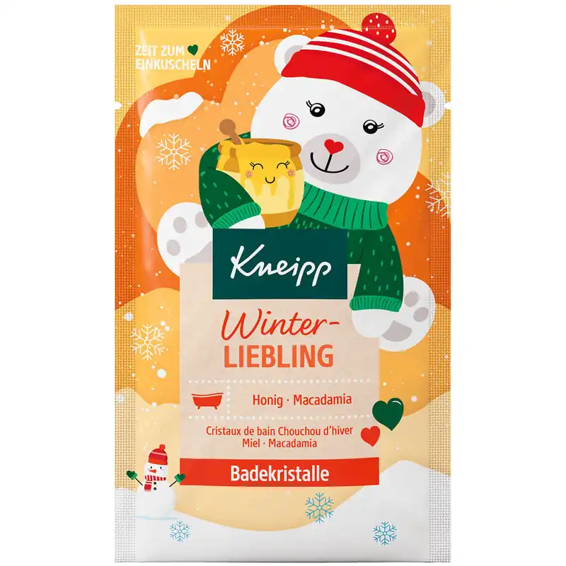 Azonnal elérhető Kneipp Fürdőkristály – Téli kedvenc (Maci) – 60g