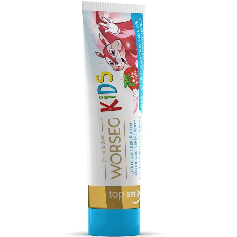 Worseg Top Smile KIDS fogkrém gyermekeknek – 50ml Biztonságos vásárlás