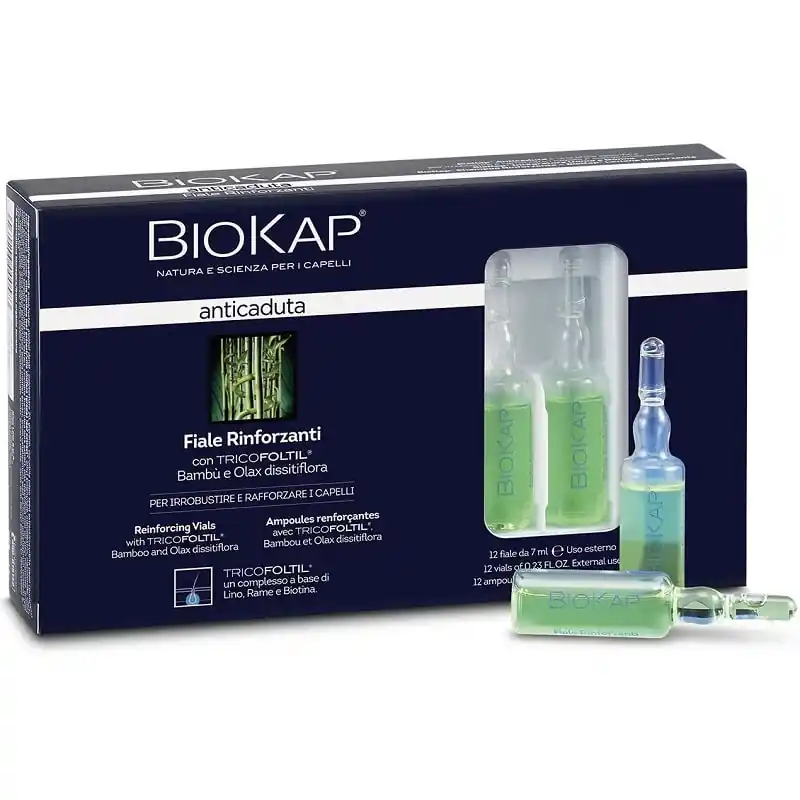 Kihagyhatatlan ajánlat Biokap Anticaduta Hajhullás elleni erősítő fiolák – 12x7ml