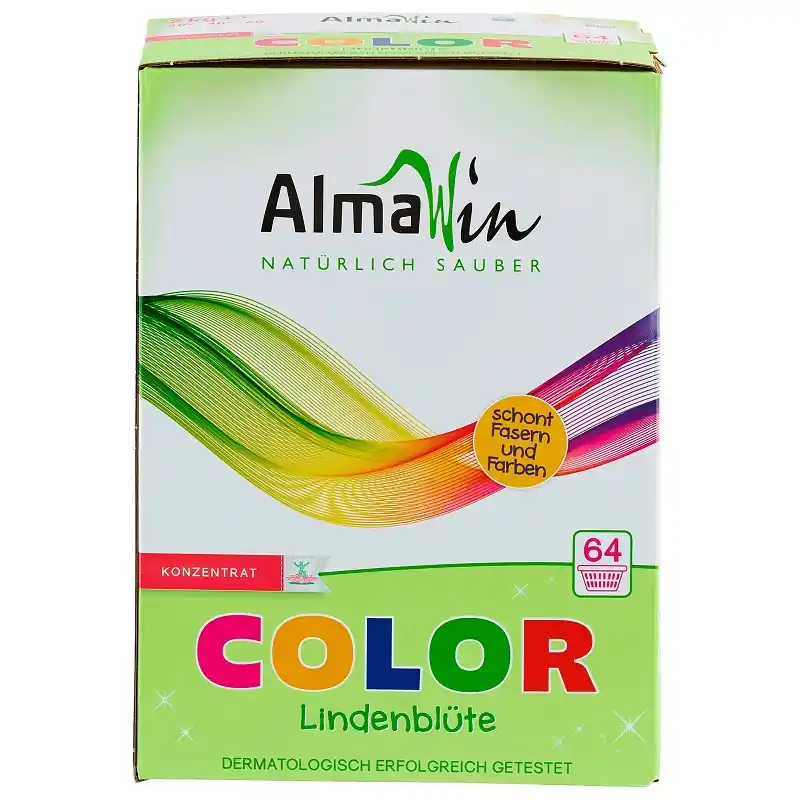 AlmaWin Color öko mosópor koncentrátum színes ruhákhoz hársfavirág kivonattal – 2 kg Legjobb ár