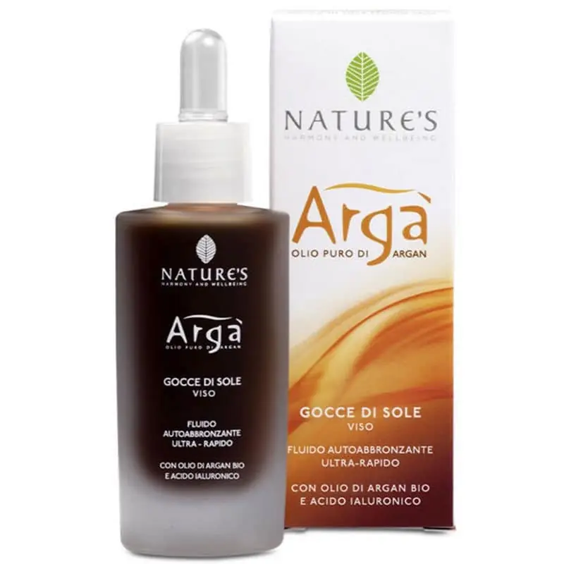 Nature’s Arga Ultragyors önbarnító arcápoló cseppek – 30ml Szezonális akció