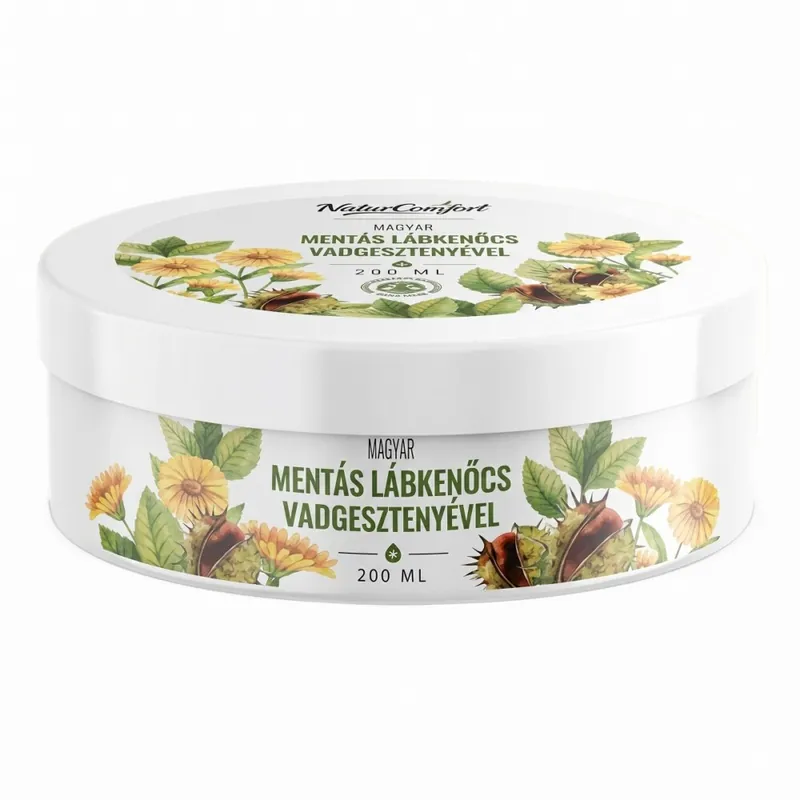 Szuper akció Natur Comfort Mentás Lábkenőcs Vadgesztenyével – 200ml