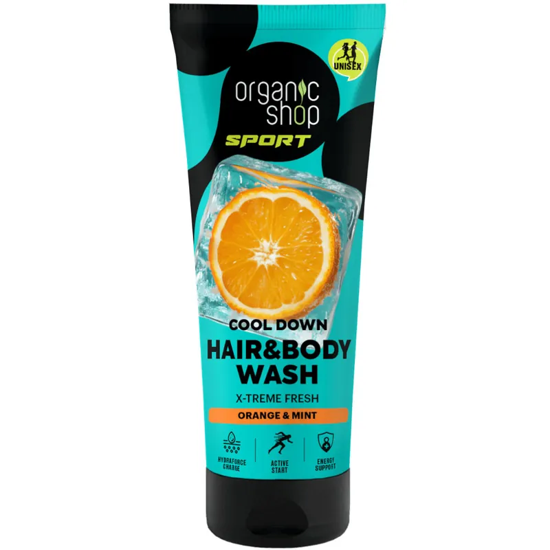 Organic Shop Cool Down sampon és tusfürdő naranccsal és mentával – 200ml Népszerű