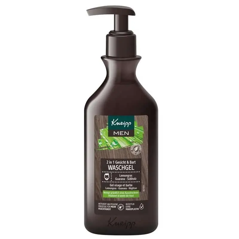 Biztonságos vásárlás Kneipp MEN – 2 in 1 szakáll és arctisztító gél – 250ml