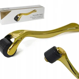 Derma Roller 540 Tű 3,0 mm Dermaroller Titán Arany Újdonság
