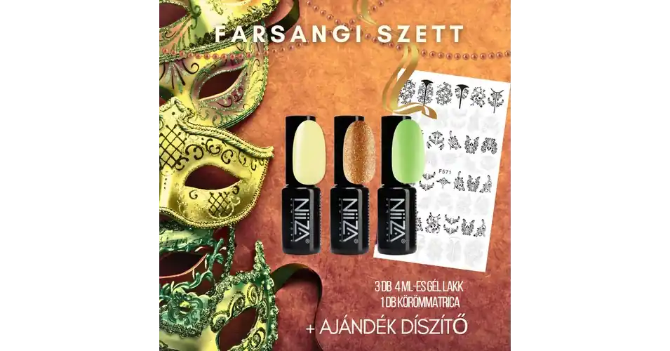 Kihagyhatatlan ajánlat Farsangi szett II.