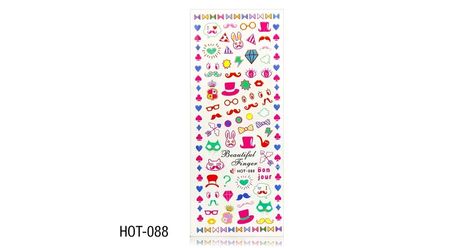 Körömmatrica HOT-088 Utolsó esély