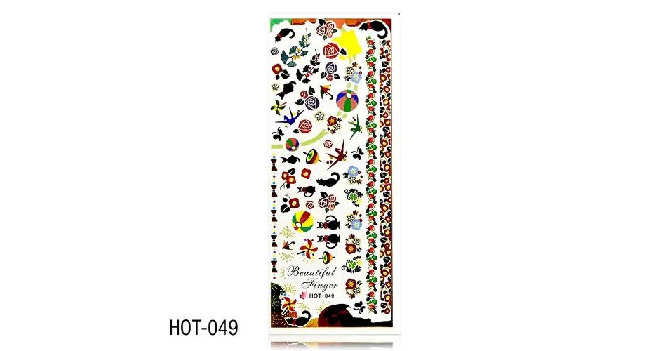 Korlátozott ajánlat Körömmatrica HOT-049