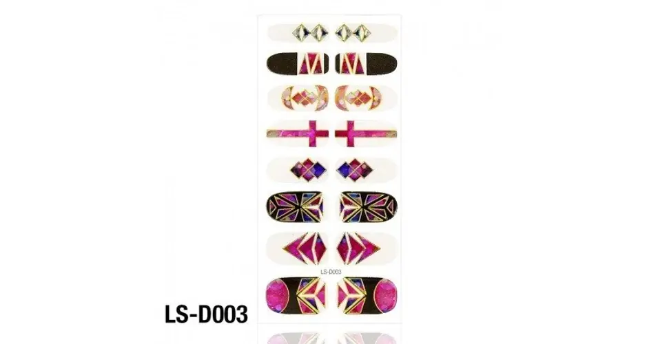 Körömmatrica LS-D003 Árengedmény