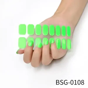 Gel effect körömlakkmatrica BSG-0108 Olcsó