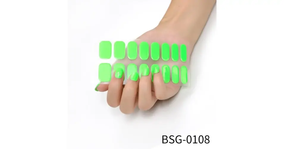 Gel effect körömlakkmatrica BSG-0108 Olcsó