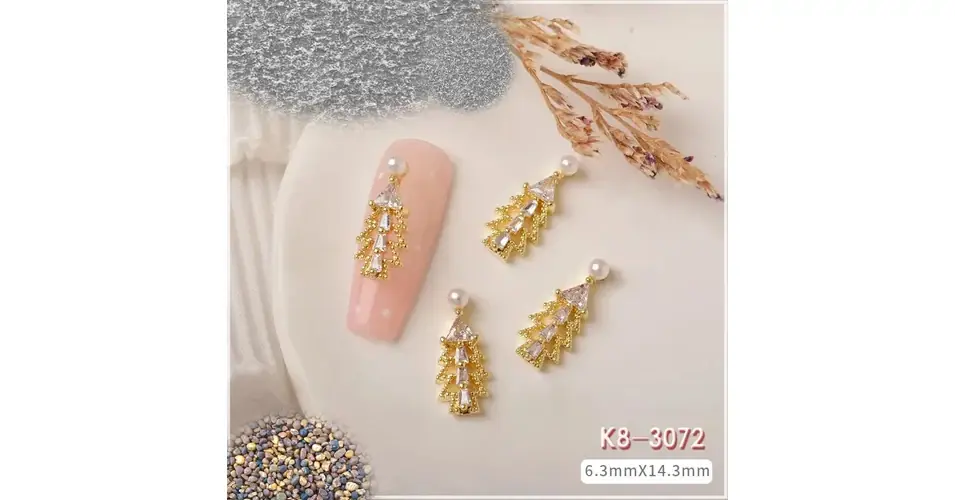 Expressz kézbesítés Körömékszer - Karácsony elegáns cirkónia kővel K8-3072