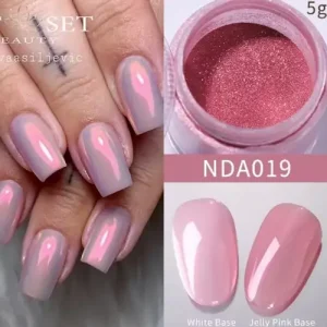 Aurora chrome mirror por - pink NDA019 Vásárlói kedvenc