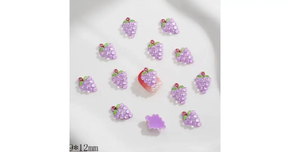 Legjobb ár 3D DIY körömdíszítő formák Nail Charm 1db - gyümölcs 1