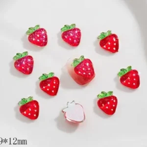 3D DIY körömdíszítő formák Nail Charm 1db - gyümölcs 3 Biztonságos fizetés