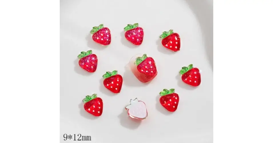 3D DIY körömdíszítő formák Nail Charm 1db - gyümölcs 3 Biztonságos fizetés