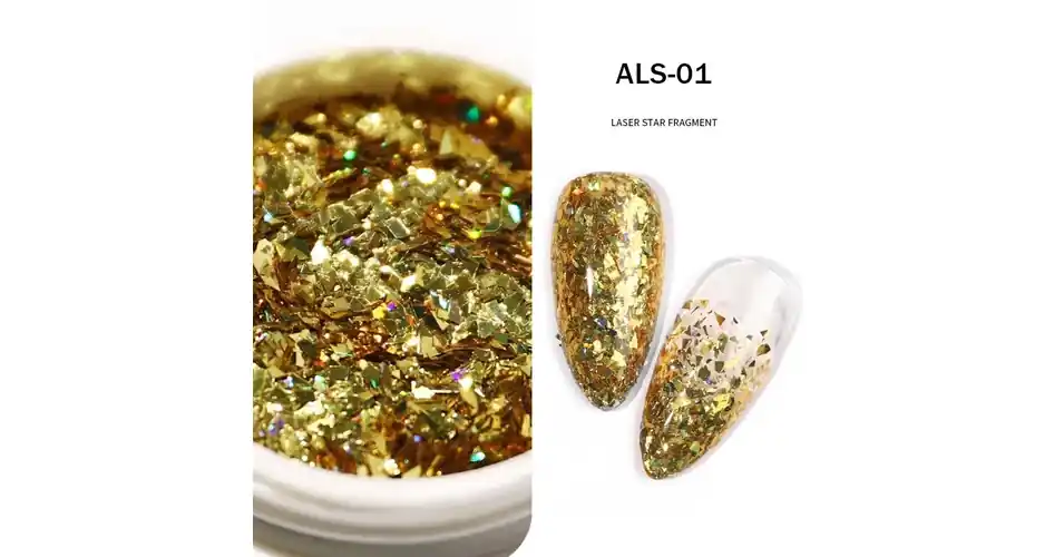 Laser Star körömdíszítő pehely ALS-01 Akciós ár