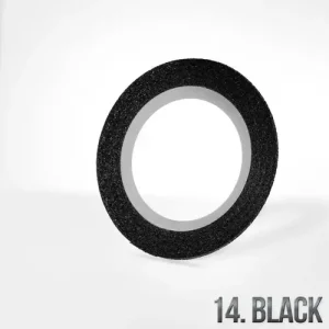 Rendeld meg most Díszítő szalag Csillám Effect 14 fekete black