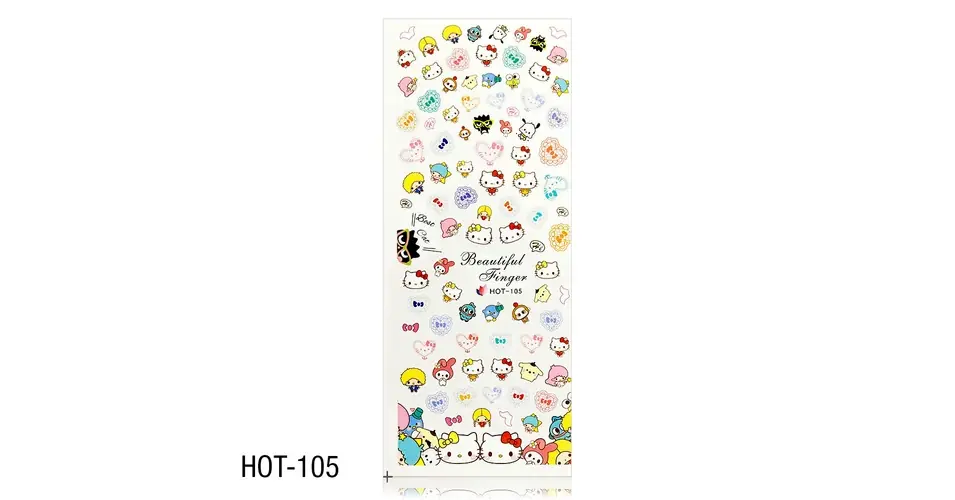 Körömmatrica HOT-105 Nézd meg most