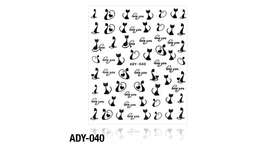 Körömmatrica ADY040 Kihagyhatatlan ajánlat
