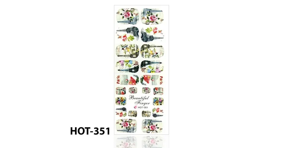 Körömmatrica HOT-351 Kiárusítás