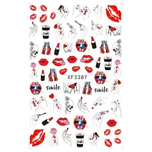Körömmatrica - XF3387 Bestseller