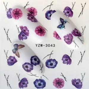 Akció Körömmatrica - YZW-3043