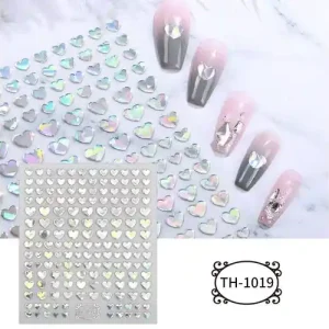 Árcsökkenés Körömmatrica - TH-1019 Szív