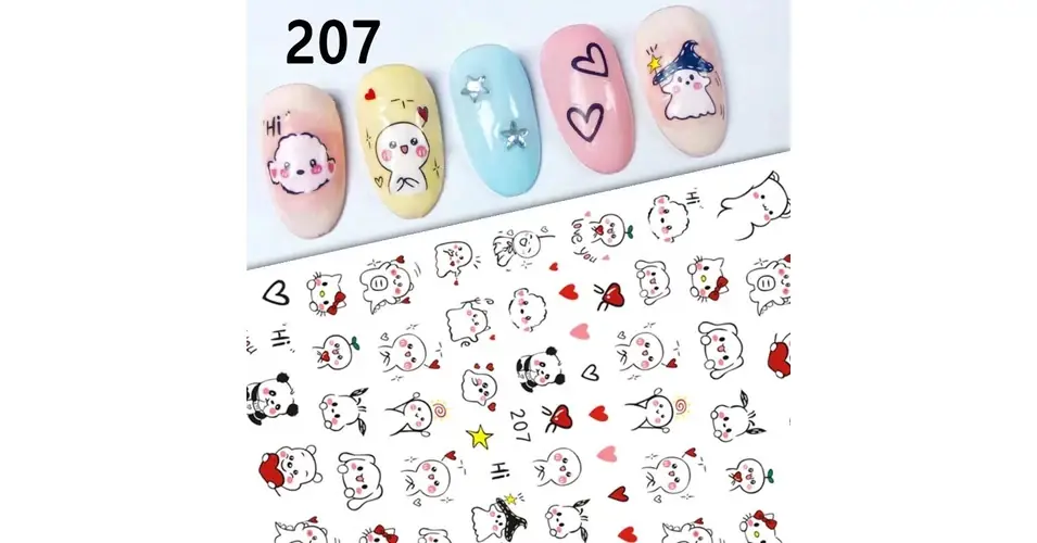 Körömmatrica - 207 Mese Olcsó