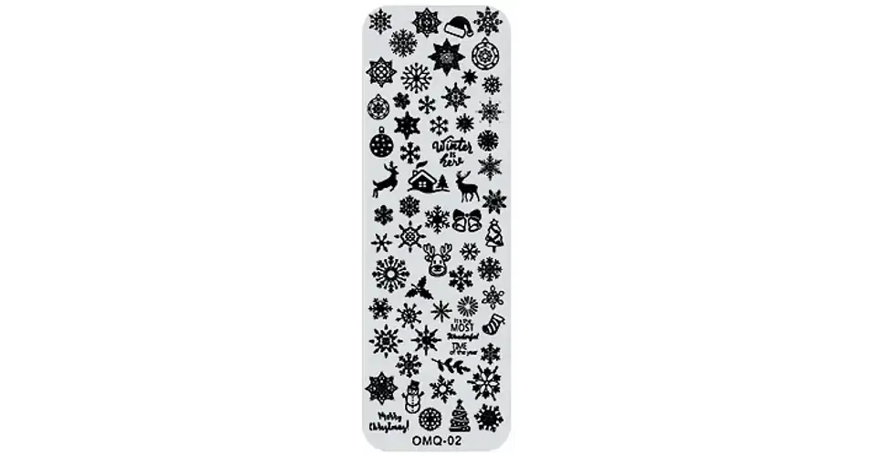 Árengedmény Nyomdalemez - OMQ-02 Christmas