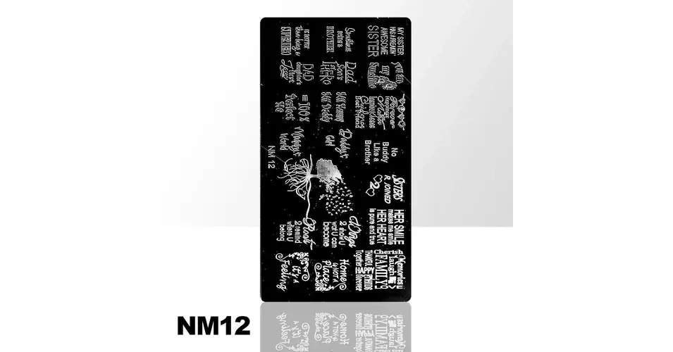 Nézd meg most Nyomdalemez NM12