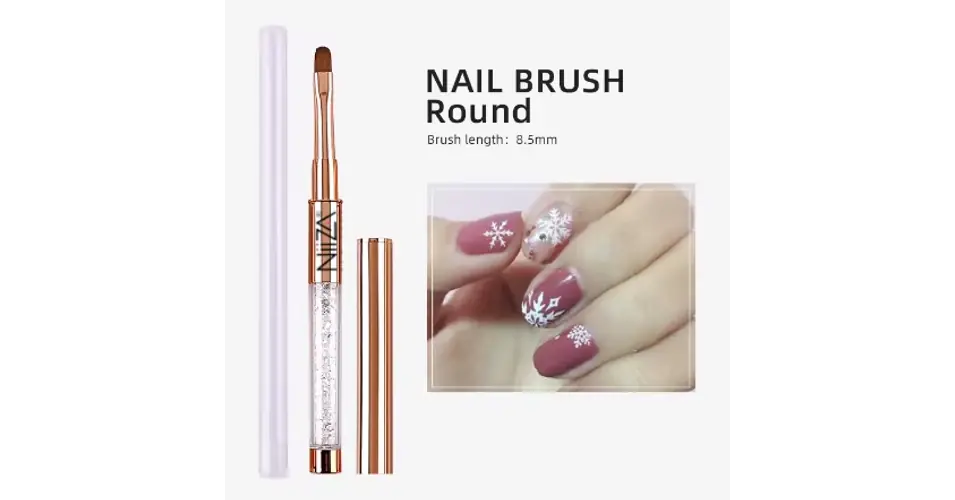 NiiZA műkörmös ecset 10 zselé kerek 8,5mm Vedd meg most