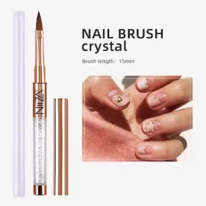 NiiZA műkörmös ecset 12 acrylgel 15mm Expressz kézbesítés