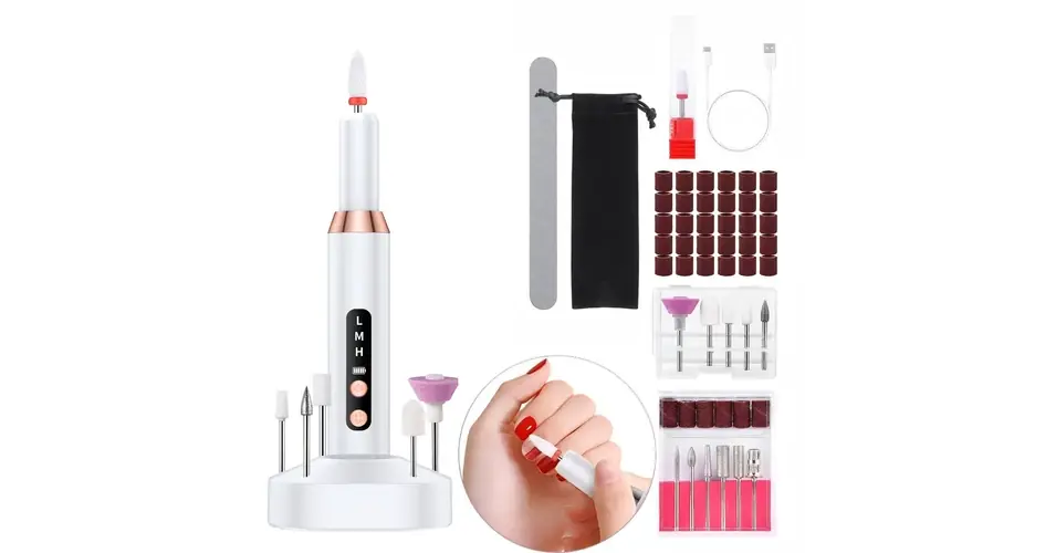 Akciós ár Műköröm csiszológép mini hordozható