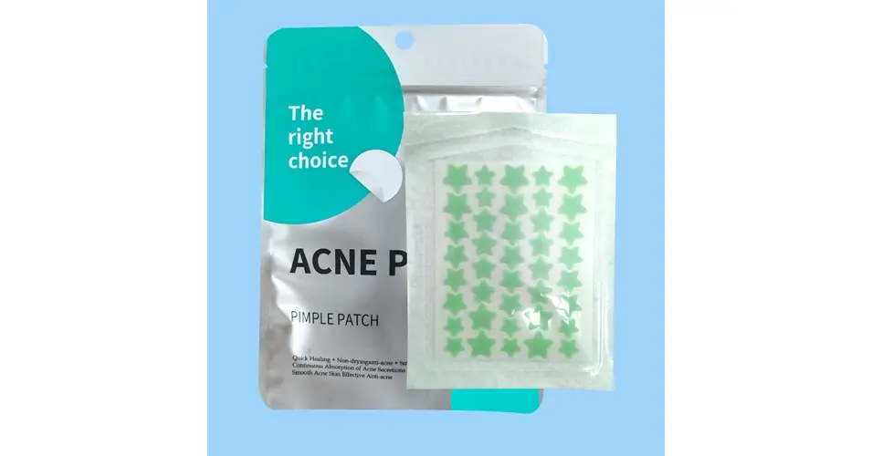 Bestseller Acne pimple Path pattanás tapasz CSILLAG zöld