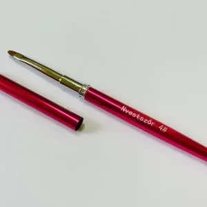 Akció Ecset zselés - No.04 strasszköves kerek pink