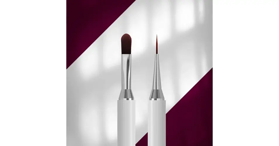 Árcsökkenés Staleks Pro Expert kétvégű ecset - díszítő 12mm + zselés 11mm