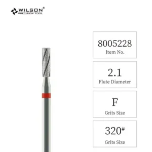 Olcsó Csiszolófej Gyémánt Barrel 2,1 mm - piros - 8005229 F