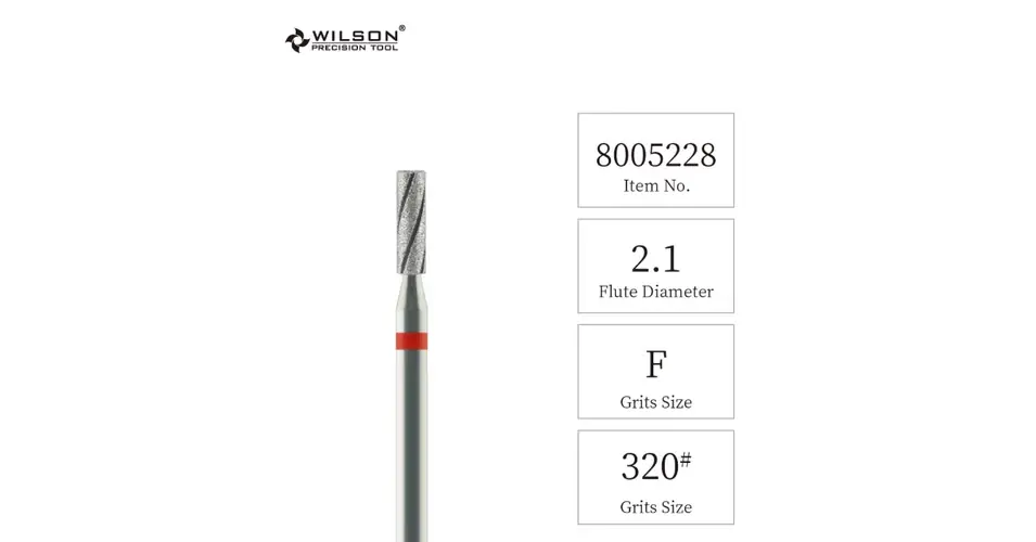 Olcsó Csiszolófej Gyémánt Barrel 2,1 mm - piros - 8005229 F