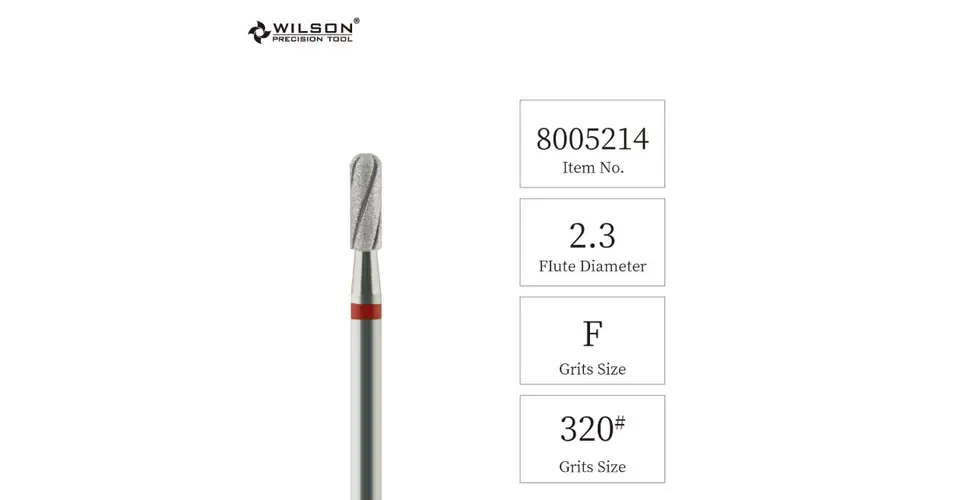 Csiszolófej Gyémánt Barrel 2,3 mm piros 8005214 M Végkiárusítás