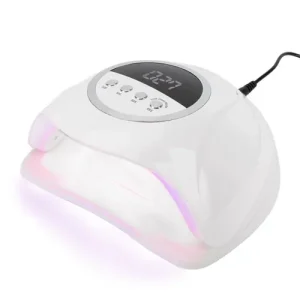 Bestseller 320W UV/LED lámpa digitális kijelzővel - X20 Max rózsaszín fénnyel