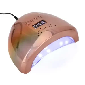 48W UV/LED lámpa - fémtalpas arany Biztonságos fizetés