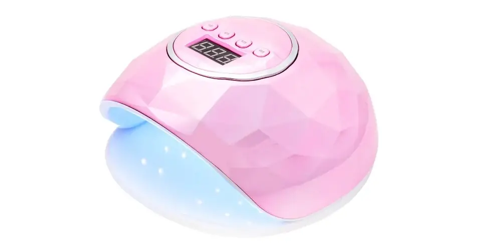 Árcsökkenés 86W UV/LED lámpa - Pink shiny